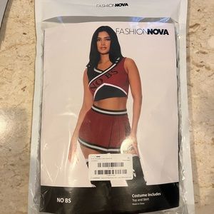 Fashion Nova NO BS cheerleader costume
